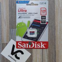 MicroSD SanDisk Ultra 128GB Memory Card A1 128 GB Class 10 M