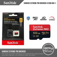 Sandisk MicroSDXC Extreme Pro A2 512GB 200MB/s Micro SD 512 