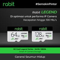 RABIT Micro SD Legend Series 100MB/s | Memory Card | 64GB | 