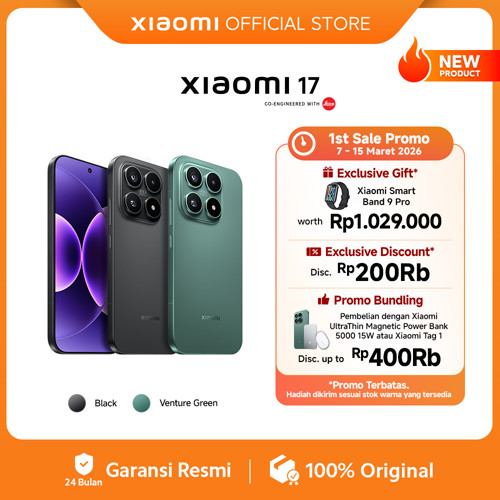 Xiaomi 17 (12GB/256GB) (12GB/512GB) Lensa Optik Leica Summil