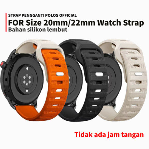 20mm 22mm Quick Release Sport Silicone Strap for Samsung Galaxy Watch FE 7 6 5 4 40 44mm 4 Classic 42 46mm 6 Classic 43 47mm 5 LTE 5 Pro 45mm Active 2 Rubber Band Belt Tali Jam Tangan Smartwatch for Huawei Watch GT5 4 3/Redmi 5 Active/Amazfit/Garmin/Aolon