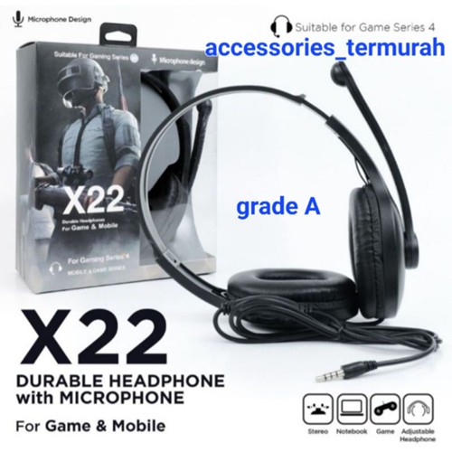 HEADPHONE GAMING X22 pro / X11 / HEADSET GAMING + MICROPHONE