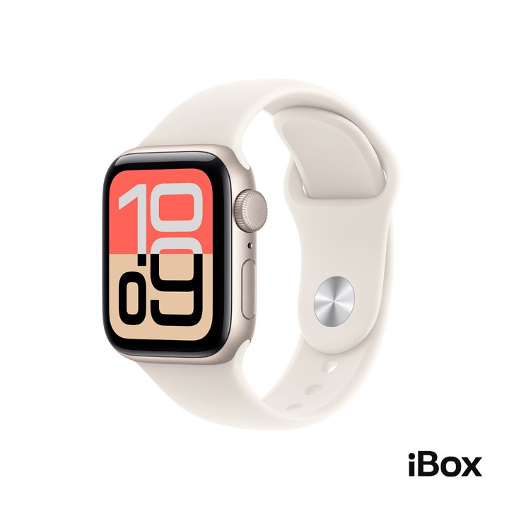 Apple Watch SE 3 GPS, Starlight Aluminium Case with Starligh