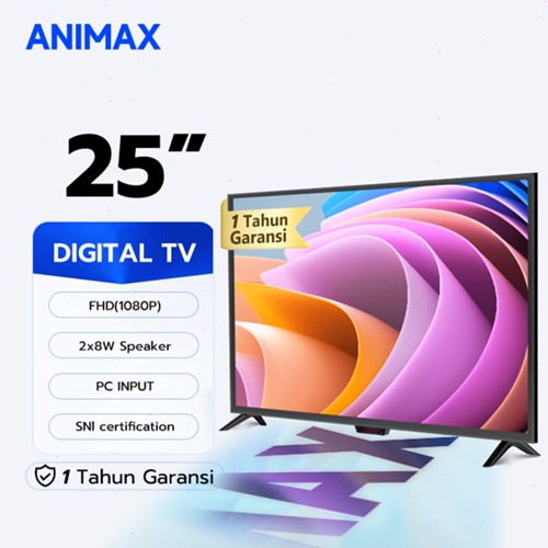 Animax TV Digital 21/24/25/27/30 inch Digital TV LED 24 inch