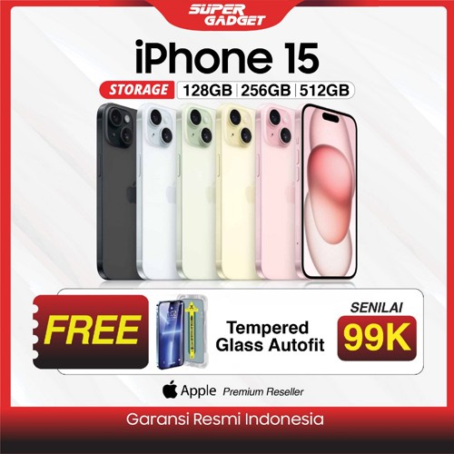 iPhone 15 128GB | 256GB [RESMI] [SEGEL]