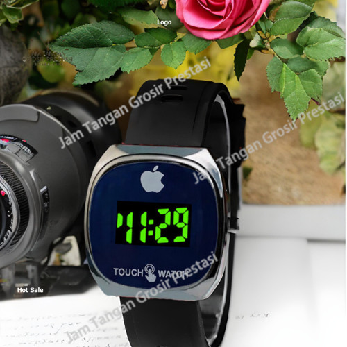 (Bisa COD) Jam Tangan Digital  led Korea Sport dengan Desain Silikon Rubber yang