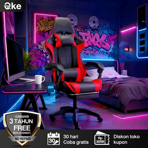 Kursi Gaming Kursi Santai Gaming Chair Kursi Kantor Sandaran tangan dapat dinaik