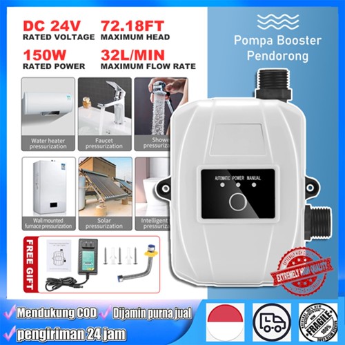<Ready stok/COD> 150W Automatis Pompa Booster Pendorong Air Shower 35L Menit Pum