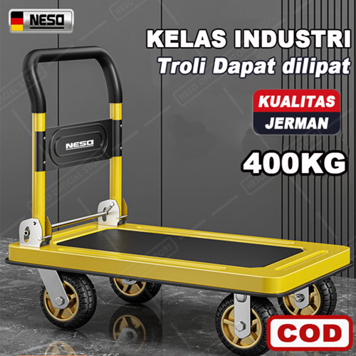Neso German 200kg/400kg Foldable Trolley Dapat Dilipat Barang Lipat Kereta Roda 