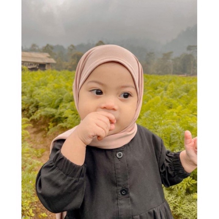 𝗦𝘆𝗮𝗺𝘀𝗶𝗮𝗿 - [40 Warna] Jilbab / Hijab Instan Camila Jersey Premium Anak - Kerudung Jersey pastan viral terbaik