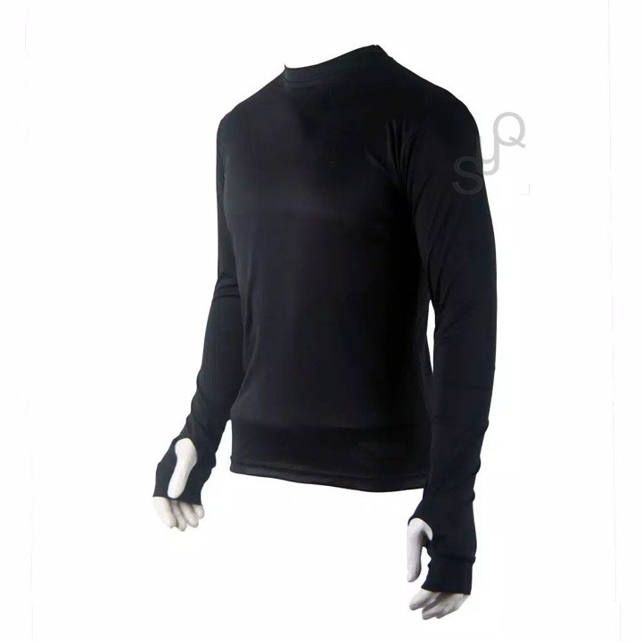 BASELAYER LENGAN PANJANG THUMBHOLE MANSET PRIA ATASAN OLAHRA