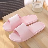 Sandal Selop Karet Wanita Polos Empuk Anti Slip pink shoes S