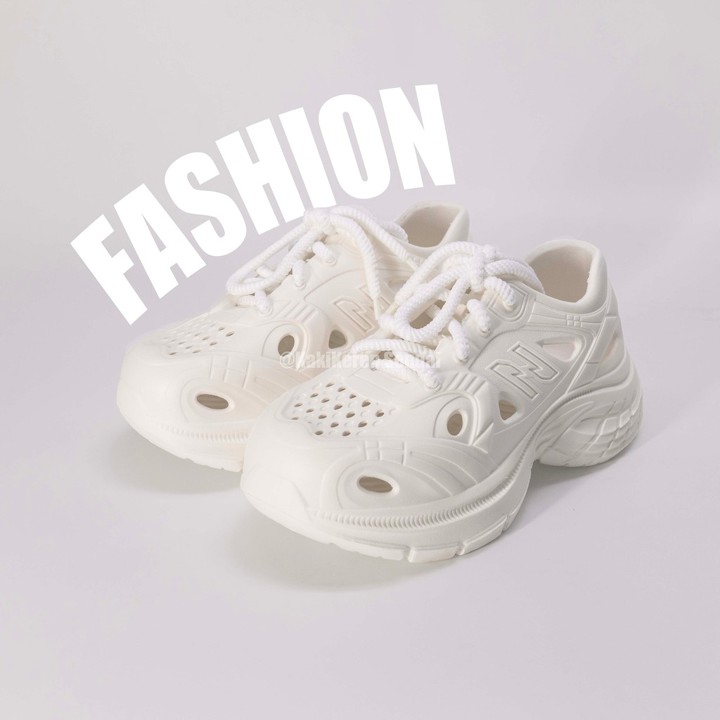 34-45[COD]Sandal olahraga wanita, sepatu hiking kasual, sandal karet lembut EVA untuk wanita