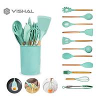 VISHAL Silikon Spatula Silicone Sodet Alat Masak Set 12pcs S