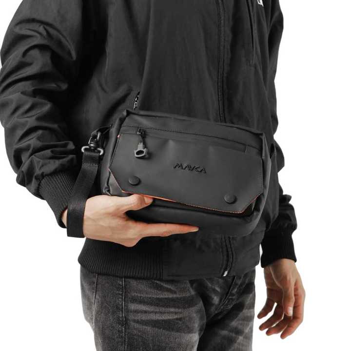 MAVKA - Tas selempang Slingbag Pria Wanita MATERA Anti Air H