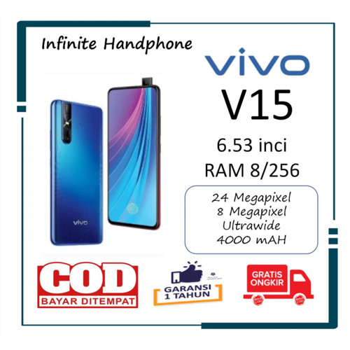 baru vivo v15  ram 8/256gb ,y71 ram 6/128gb layar lebar 6.53
